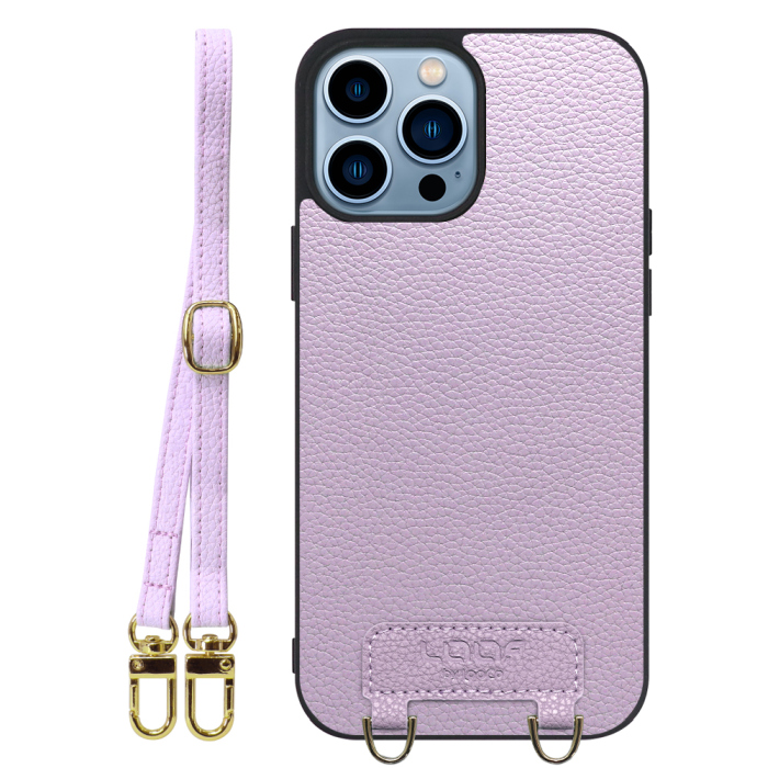 [ LOOF LUXURY-SHELL SHOULDER ] iPhone 13 Pro iphone13pro 13pro プロ ショルダーストラップ付き シンプルでスマート 本革 シェル型ケース ショルダー ストラップ スマホショルダー [ iPhone 13 Pro ]