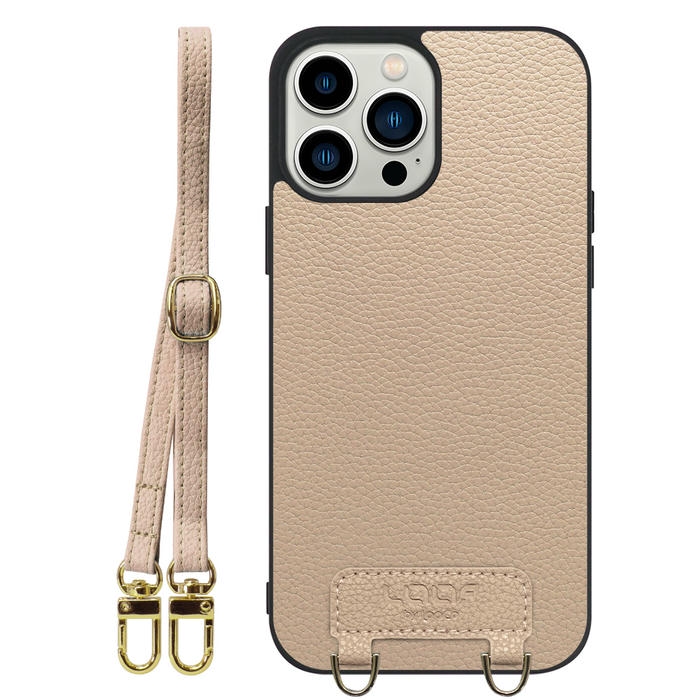 [ LOOF LUXURY-SHELL SHOULDER ] iPhone 13 Pro Max iphone13promax 13promax promax プロマックス ショルダーストラップ付き シンプルでスマート 本革 シェル型ケース ショルダー ストラップ スマホショルダー [ iPhone 13 Pro Max ]