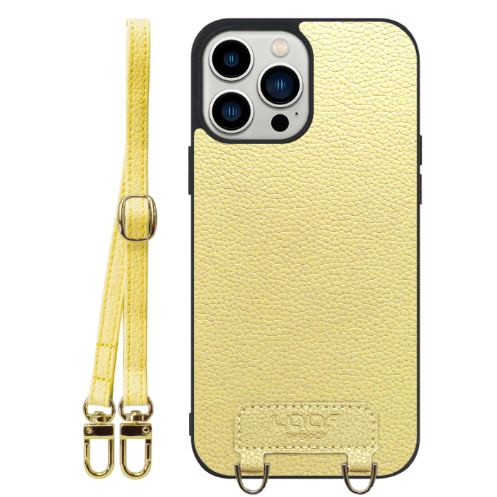 [ LOOF LUXURY-SHELL SHOULDER ] iPhone 13 Pro Max iphone13promax 13promax promax プロマックス ショルダーストラップ付き シンプルでスマート 本革 シェル型ケース ショルダー ストラップ スマホショルダー [ iPhone 13 Pro Max ]