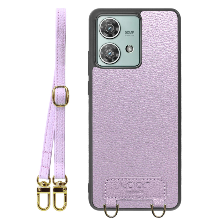 [ LOOF LUXURY-SHELL SHOULDER ] motorola edge 40 neo motorola edge40neo ショルダーストラップ付き シンプルでスマート 本革 シェル型ケース ショルダー ストラップ スマホショルダー [ motorola edge 40 neo ]