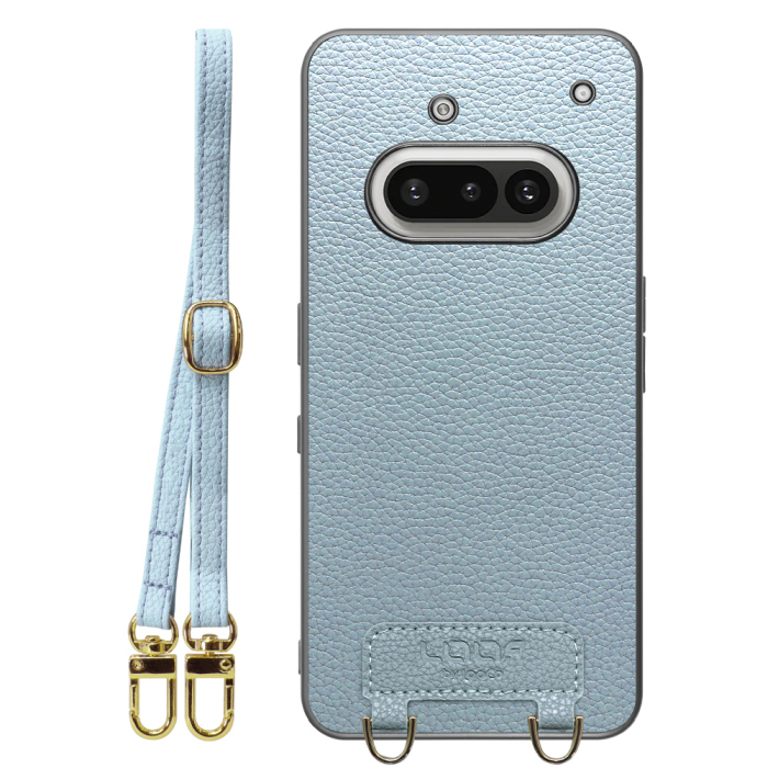 [ LOOF LUXURY-SHELL SHOULDER ] Nothing Phone (3a) Phone 3a ショルダーストラップ付き シンプルでスマート 本革 シェル型ケース ショルダー ストラップ スマホショルダー [ Nothing Phone (3a) ]