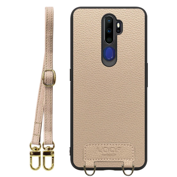 [ LOOF LUXURY-SHELL SHOULDER ] OPPO A5 2020 a52020 oppoa5 ショルダーストラップ付き シンプルでスマート 本革 シェル型ケース ショルダー ストラップ スマホショルダー [ OPPO A5 2020 ]