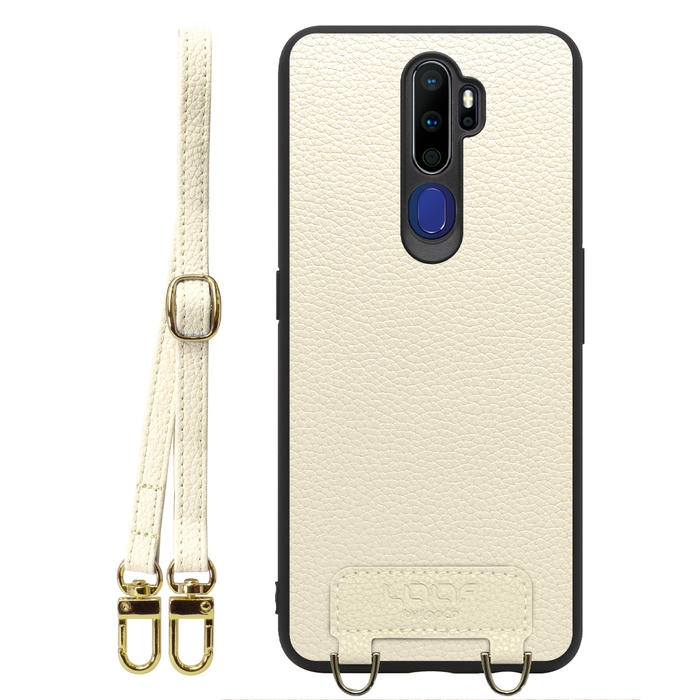 [ LOOF LUXURY-SHELL SHOULDER ] OPPO A5 2020 a52020 oppoa5 ショルダーストラップ付き シンプルでスマート 本革 シェル型ケース ショルダー ストラップ スマホショルダー [ OPPO A5 2020 ]