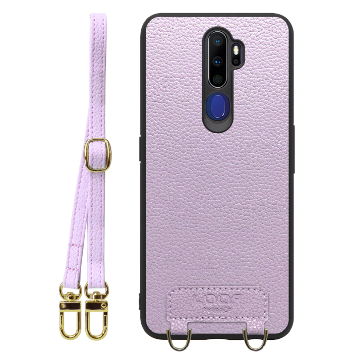 [ LOOF LUXURY-SHELL SHOULDER ] OPPO A5 2020 a52020 oppoa5 ショルダーストラップ付き シンプルでスマート 本革 シェル型ケース ショルダー ストラップ スマホショルダー [ OPPO A5 2020 ]