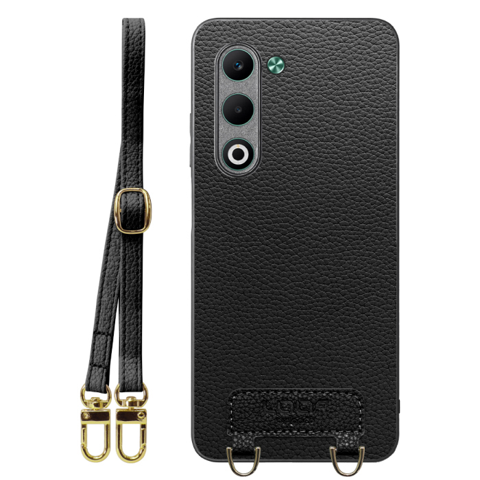 [ LOOF LUXURY-SHELL SHOULDER ] OPPO A5 5G オッポ CPH2735 ショルダーストラップ付き シンプルでスマート 本革 シェル型ケース ショルダー ストラップ スマホショルダー [ OPPO A5 5G ]