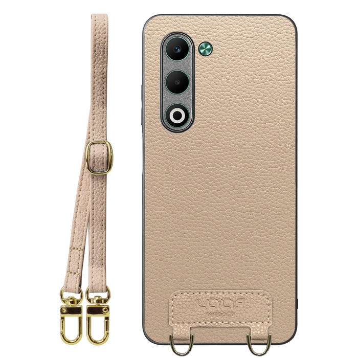 [ LOOF LUXURY-SHELL SHOULDER ] OPPO A5 5G オッポ CPH2735 ショルダーストラップ付き シンプルでスマート 本革 シェル型ケース ショルダー ストラップ スマホショルダー [ OPPO A5 5G ]