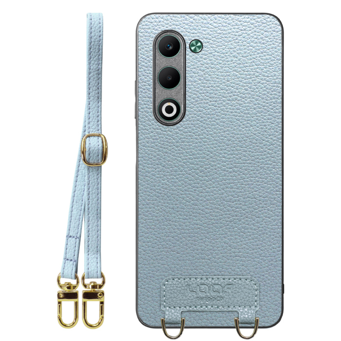 [ LOOF LUXURY-SHELL SHOULDER ] OPPO A5 5G オッポ CPH2735 ショルダーストラップ付き シンプルでスマート 本革 シェル型ケース ショルダー ストラップ スマホショルダー [ OPPO A5 5G ]