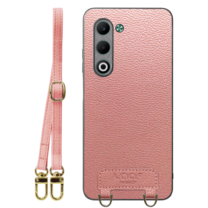 [ LOOF LUXURY-SHELL SHOULDER ] OPPO A5 5G オッポ CPH2735 ショルダーストラップ付き シンプルでスマート 本革 シェル型ケース ショルダー ストラップ スマホショルダー [ OPPO A5 5G ]