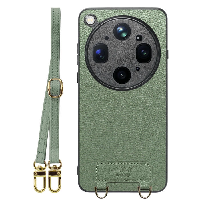 [ LOOF LUXURY-SHELL SHOULDER ] OPPO Find X9 Ultra CPH2841  ショルダーストラップ付き シンプルでスマート 本革 シェル型ケース ショルダー ストラップ スマホショルダー [ OPPO Find X9 Ultra ]