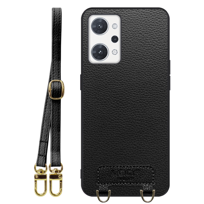 [ LOOF LUXURY-SHELL SHOULDER ] OPPO Reno7 A / Reno9 A OPG04 / CPH2523 reno7a reno 7a reno9a reno 9a ショルダーストラップ付き シンプルでスマート 本革 シェル型ケース ショルダー ストラップ スマホショルダー [ OPPO Reno7 A / Reno9 A ]