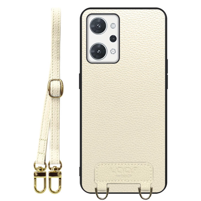 [ LOOF LUXURY-SHELL SHOULDER ] OPPO Reno7 A / Reno9 A OPG04 / CPH2523 reno7a reno 7a reno9a reno 9a ショルダーストラップ付き シンプルでスマート 本革 シェル型ケース ショルダー ストラップ スマホショルダー [ OPPO Reno7 A / Reno9 A ]