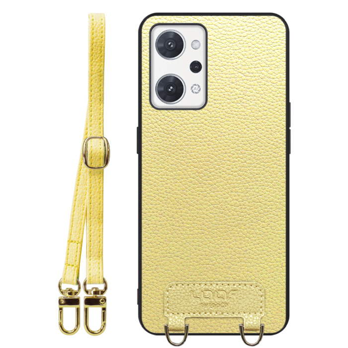 [ LOOF LUXURY-SHELL SHOULDER ] OPPO Reno7 A / Reno9 A OPG04 / CPH2523 reno7a reno 7a reno9a reno 9a ショルダーストラップ付き シンプルでスマート 本革 シェル型ケース ショルダー ストラップ スマホショルダー [ OPPO Reno7 A / Reno9 A ]