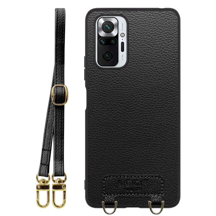 [ LOOF LUXURY-SHELL SHOULDER ] Xiaomi Redmi Note 10 Pro redminote10pro note10pro redminote 10pro ショルダーストラップ付き シンプルでスマート 本革 シェル型ケース ショルダー ストラップ スマホショルダー [ Redmi Note 10 Pro ]