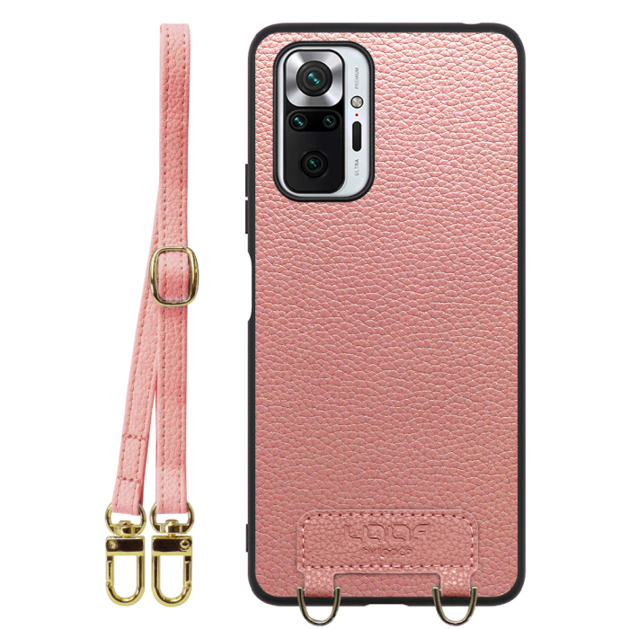 [ LOOF LUXURY-SHELL SHOULDER ] Xiaomi Redmi Note 10 Pro redminote10pro note10pro redminote 10pro ショルダーストラップ付き シンプルでスマート 本革 シェル型ケース ショルダー ストラップ スマホショルダー [ Redmi Note 10 Pro ]