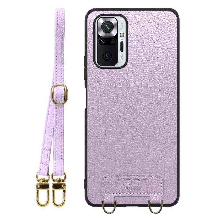 [ LOOF LUXURY-SHELL SHOULDER ] Xiaomi Redmi Note 10 Pro redminote10pro note10pro redminote 10pro ショルダーストラップ付き シンプルでスマート 本革 シェル型ケース ショルダー ストラップ スマホショルダー [ Redmi Note 10 Pro ]