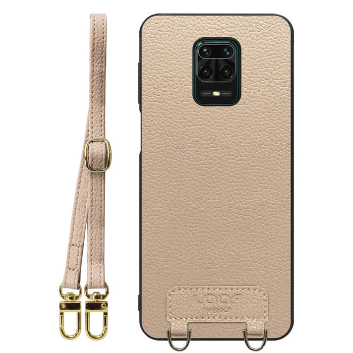 [ LOOF LUXURY-SHELL SHOULDER ] Xiaomi Redmi Note 9S redminote9s note9S redminote ショルダーストラップ付き シンプルでスマート 本革 シェル型ケース ショルダー ストラップ スマホショルダー [ Redmi Note 9S ]