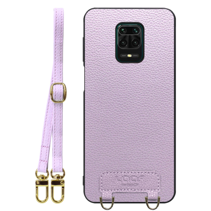 [ LOOF LUXURY-SHELL SHOULDER ] Xiaomi Redmi Note 9S redminote9s note9S redminote ショルダーストラップ付き シンプルでスマート 本革 シェル型ケース ショルダー ストラップ スマホショルダー [ Redmi Note 9S ]