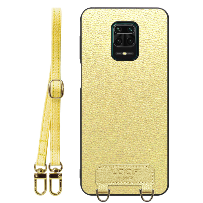 [ LOOF LUXURY-SHELL SHOULDER ] Xiaomi Redmi Note 9S redminote9s note9S redminote ショルダーストラップ付き シンプルでスマート 本革 シェル型ケース ショルダー ストラップ スマホショルダー [ Redmi Note 9S ]