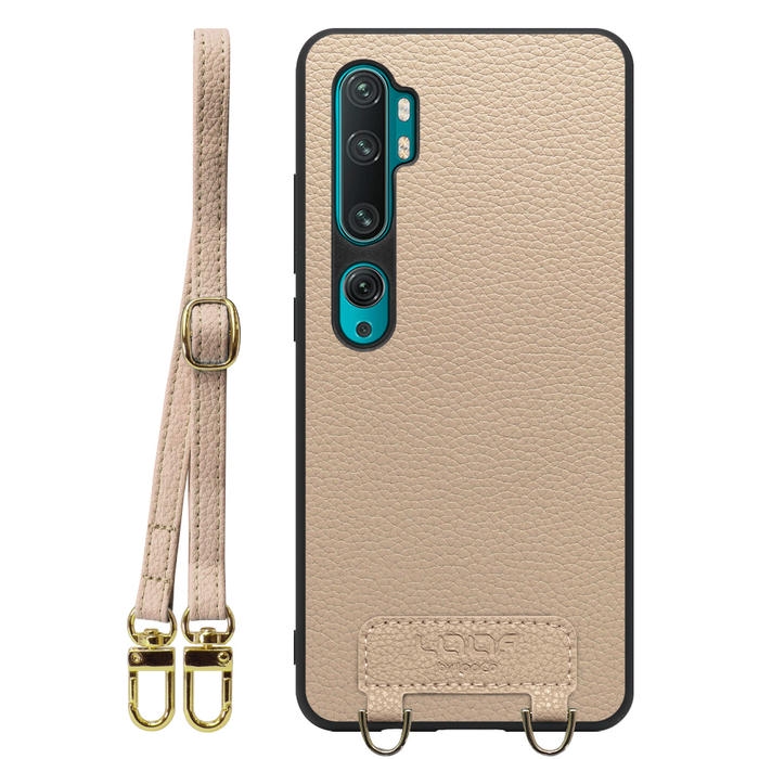[ LOOF LUXURY-SHELL SHOULDER ] Xiaomi Mi Note 10 / Mi Note 10 Pro minote10 minote10pro 10pro ショルダーストラップ付き シンプルでスマート 本革 シェル型ケース ショルダー ストラップ スマホショルダー [ Mi Note 10 / Mi Note 10 Pro ]