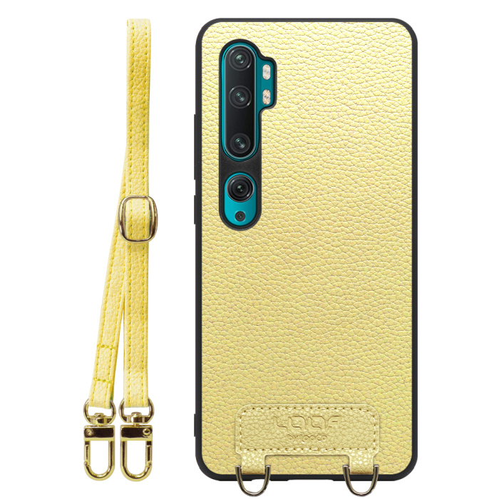 [ LOOF LUXURY-SHELL SHOULDER ] Xiaomi Mi Note 10 / Mi Note 10 Pro minote10 minote10pro 10pro ショルダーストラップ付き シンプルでスマート 本革 シェル型ケース ショルダー ストラップ スマホショルダー [ Mi Note 10 / Mi Note 10 Pro ]
