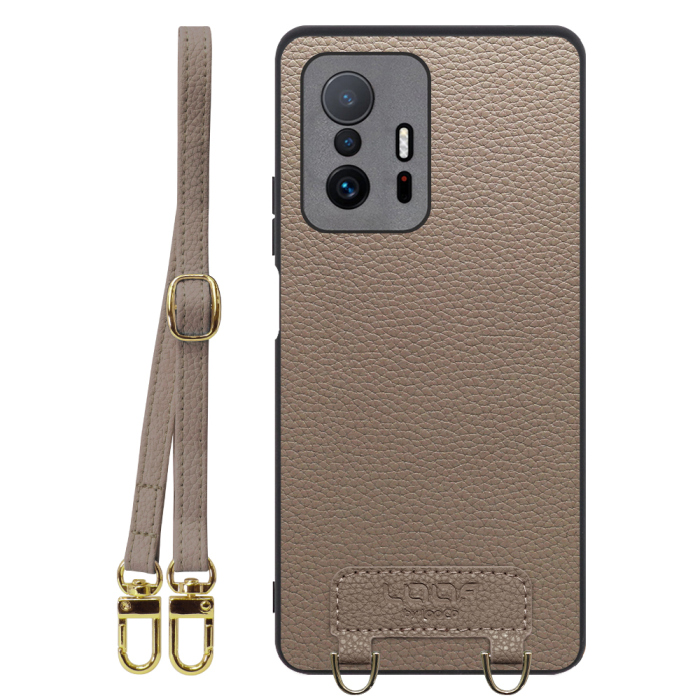 [ LOOF LUXURY-SHELL SHOULDER ] Xiaomi 11T / 11T Pro xiaomi11t xiaomi11tpro 11tpro ショルダーストラップ付き シンプルでスマート 本革 シェル型ケース ショルダー ストラップ スマホショルダー [ Xiaomi 11T / 11T Pro ]