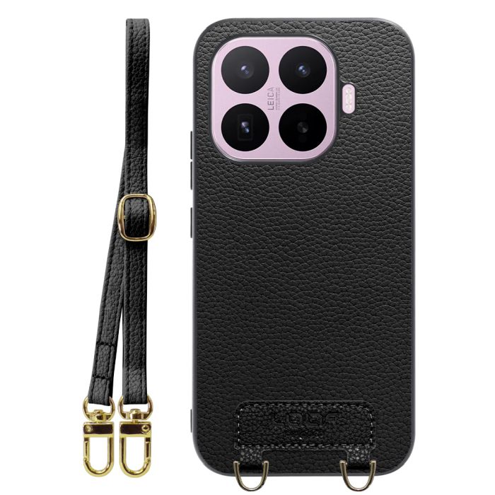 [ LOOF LUXURY-SHELL SHOULDER ] Xiaomi 17T シャオミ ショルダーストラップ付き シンプルでスマート 本革 シェル型ケース ショルダー ストラップ スマホショルダー [ Xiaomi 17T ]