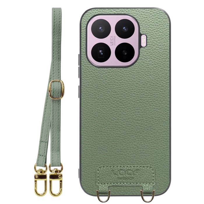 [ LOOF LUXURY-SHELL SHOULDER ] Xiaomi 17T シャオミ ショルダーストラップ付き シンプルでスマート 本革 シェル型ケース ショルダー ストラップ スマホショルダー [ Xiaomi 17T ]