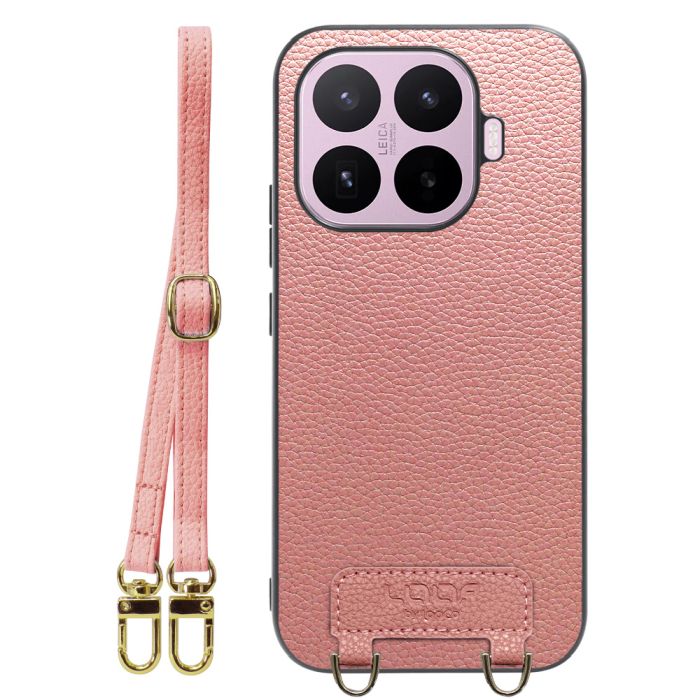 [ LOOF LUXURY-SHELL SHOULDER ] Xiaomi 17T シャオミ ショルダーストラップ付き シンプルでスマート 本革 シェル型ケース ショルダー ストラップ スマホショルダー [ Xiaomi 17T ]