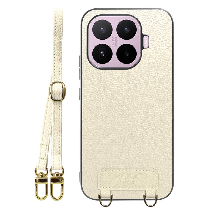 [ LOOF LUXURY-SHELL SHOULDER ] Xiaomi 17T シャオミ ショルダーストラップ付き シンプルでスマート 本革 シェル型ケース ショルダー ストラップ スマホショルダー [ Xiaomi 17T ]