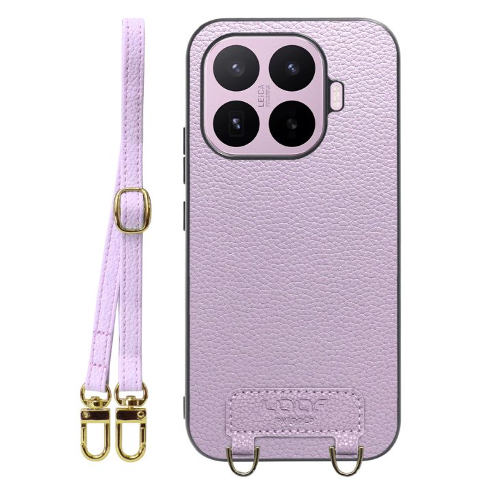 [ LOOF LUXURY-SHELL SHOULDER ] Xiaomi 17T シャオミ ショルダーストラップ付き シンプルでスマート 本革 シェル型ケース ショルダー ストラップ スマホショルダー [ Xiaomi 17T ]