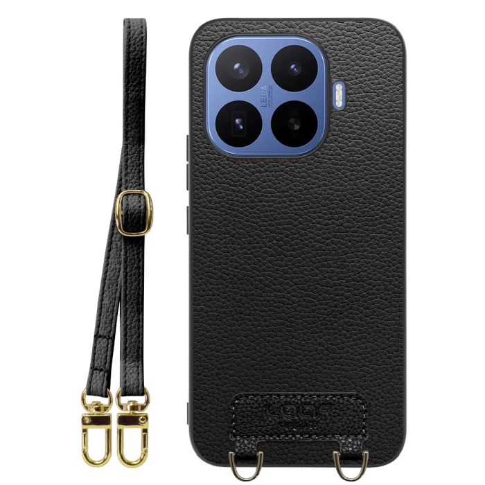 [ LOOF LUXURY-SHELL SHOULDER ] Xiaomi 17T Pro シャオミ ショルダーストラップ付き シンプルでスマート 本革 シェル型ケース ショルダー ストラップ スマホショルダー [ Xiaomi 17T Pro ]