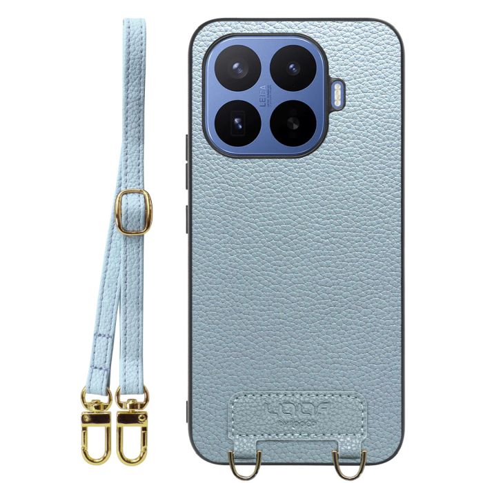 [ LOOF LUXURY-SHELL SHOULDER ] Xiaomi 17T Pro シャオミ ショルダーストラップ付き シンプルでスマート 本革 シェル型ケース ショルダー ストラップ スマホショルダー [ Xiaomi 17T Pro ]