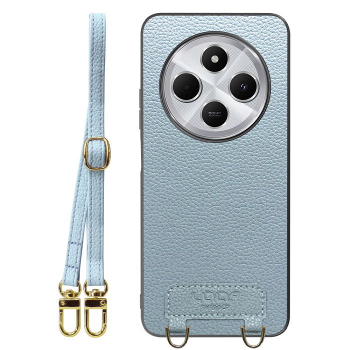 [ LOOF LUXURY-SHELL SHOULDER ] Xiaomi Redmi 14C 14C Redmi14C ショルダーストラップ付き シンプルでスマート 本革 シェル型ケース ショルダー ストラップ スマホショルダー [ Xiaomi Redmi 14C ]