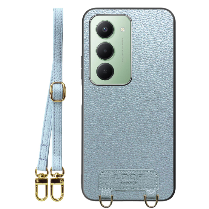 [ LOOF LUXURY-SHELL SHOULDER ] Xiaomi REDMI 15 5G  ショルダーストラップ付き シンプルでスマート 本革 シェル型ケース ショルダー ストラップ スマホショルダー [ Xiaomi REDMI 15 5G ]