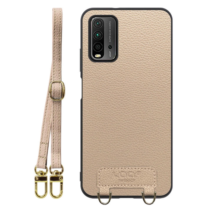 [ LOOF LUXURY-SHELL SHOULDER ] Xiaomi Redmi 9T redmi9t ショルダーストラップ付き シンプルでスマート 本革 シェル型ケース ショルダー ストラップ スマホショルダー [ Redmi 9T ]