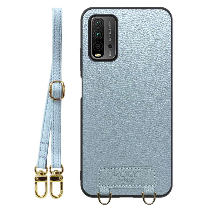 [ LOOF LUXURY-SHELL SHOULDER ] Xiaomi Redmi 9T redmi9t ショルダーストラップ付き シンプルでスマート 本革 シェル型ケース ショルダー ストラップ スマホショルダー [ Redmi 9T ]