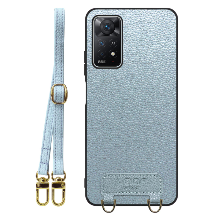 [ LOOF LUXURY-SHELL SHOULDER ] Xiaomi Redmi Note 11 Pro 5G redminote11pro5g note11pro 11pro ショルダーストラップ付き シンプルでスマート 本革 シェル型ケース ショルダー ストラップ スマホショルダー [ Redmi Note 11 Pro 5G ]