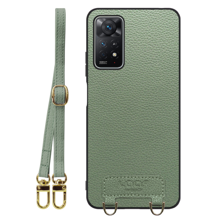 [ LOOF LUXURY-SHELL SHOULDER ] Xiaomi Redmi Note 11 Pro 5G redminote11pro5g note11pro 11pro ショルダーストラップ付き シンプルでスマート 本革 シェル型ケース ショルダー ストラップ スマホショルダー [ Redmi Note 11 Pro 5G ]