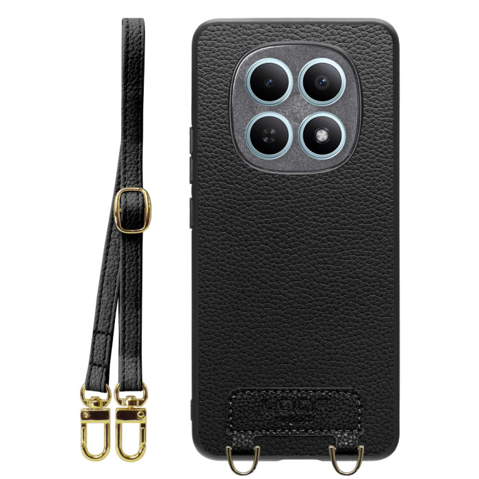 [ LOOF LUXURY-SHELL SHOULDER ] REDMI Note 15 5G Xiaomi 25098RA98G ショルダーストラップ付き シンプルでスマート 本革 シェル型ケース ショルダー ストラップ スマホショルダー [ REDMI Note 15 5G ]