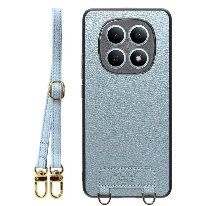 [ LOOF LUXURY-SHELL SHOULDER ] REDMI Note 15 5G Xiaomi 25098RA98G ショルダーストラップ付き シンプルでスマート 本革 シェル型ケース ショルダー ストラップ スマホショルダー [ REDMI Note 15 5G ]
