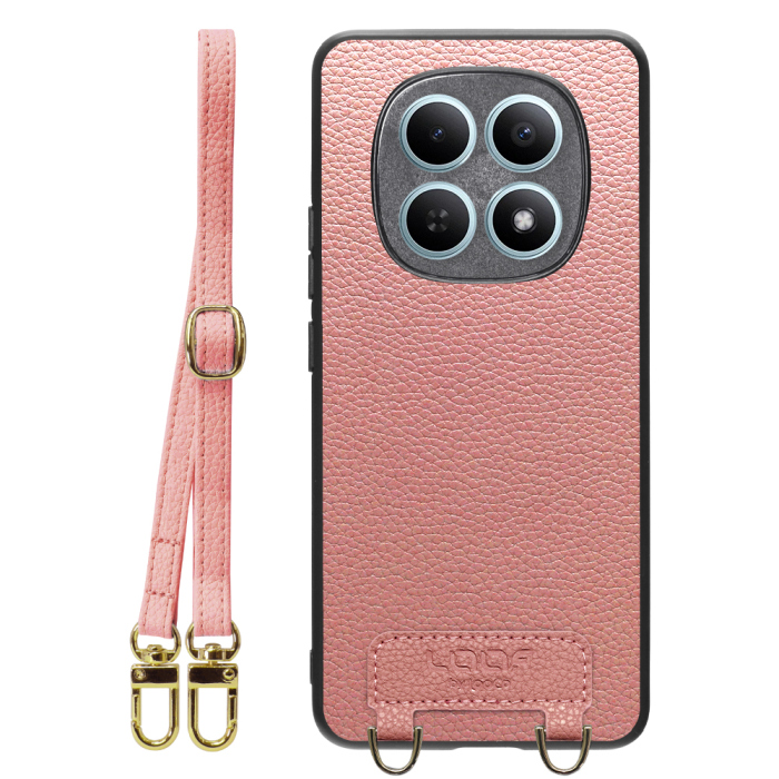 [ LOOF LUXURY-SHELL SHOULDER ] POCO M8 5G Xiaomi 25118PC98G ショルダーストラップ付き シンプルでスマート 本革 シェル型ケース ショルダー ストラップ スマホショルダー [ POCO M8 5G ]