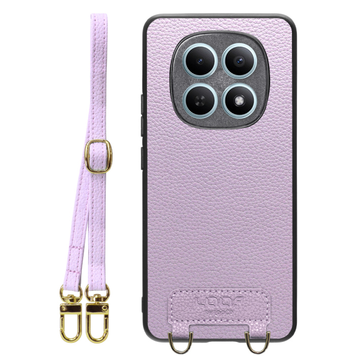 [ LOOF LUXURY-SHELL SHOULDER ] POCO M8 5G Xiaomi 25118PC98G ショルダーストラップ付き シンプルでスマート 本革 シェル型ケース ショルダー ストラップ スマホショルダー [ POCO M8 5G ]