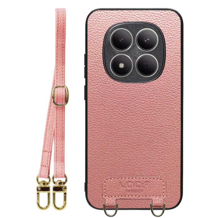 [ LOOF LUXURY-SHELL SHOULDER ] REDMI Note 15 Pro 5G Xiaomi ショルダーストラップ付き シンプルでスマート 本革 シェル型ケース ショルダー ストラップ スマホショルダー [ REDMI Note 15 Pro 5G ]