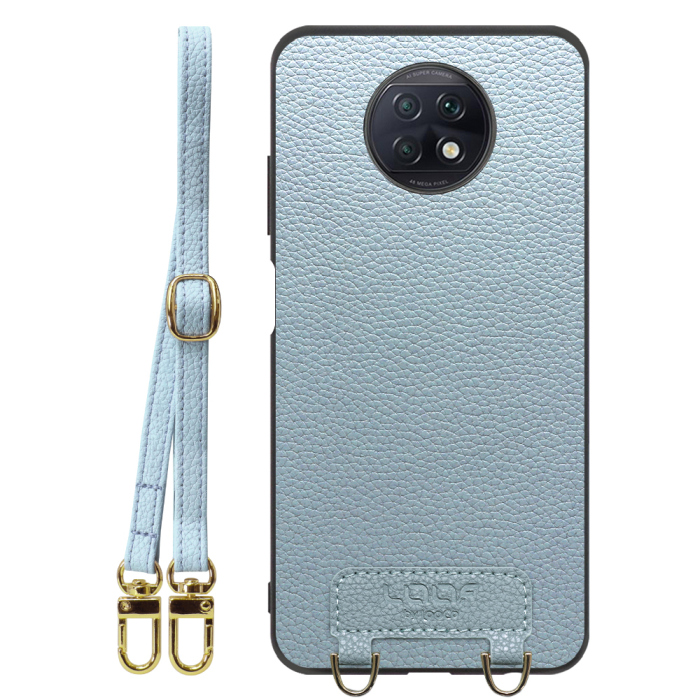 [ LOOF LUXURY-SHELL SHOULDER ] Xiaomi Redmi Note 9T redminote9t redminote note9t ショルダーストラップ付き シンプルでスマート 本革 シェル型ケース ショルダー ストラップ スマホショルダー [ Redmi Note 9T ]