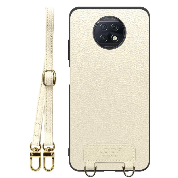 [ LOOF LUXURY-SHELL SHOULDER ] Xiaomi Redmi Note 9T redminote9t redminote note9t ショルダーストラップ付き シンプルでスマート 本革 シェル型ケース ショルダー ストラップ スマホショルダー [ Redmi Note 9T ]