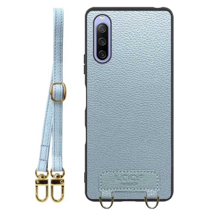 [ LOOF LUXURY-SHELL SHOULDER ] Xperia 10 III /  10 III Lite Xperia10III 10III xperia10 ショルダーストラップ付き シンプルでスマート 本革 シェル型ケース ショルダー ストラップ スマホショルダー [ Xperia 10 III / Lite ]