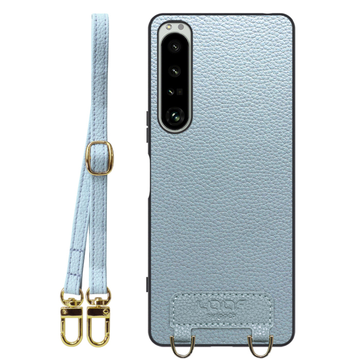 [ LOOF LUXURY-SHELL SHOULDER ] Xperia 1 IV SO-51C / SOG06 xperia1Ⅳ 1Ⅳ xperia1 ショルダーストラップ付き シンプルでスマート 本革 シェル型ケース ショルダー ストラップ スマホショルダー [ Xperia 1 IV ]