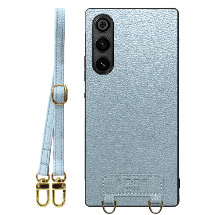 [ LOOF LUXURY-SHELL SHOULDER ] REDMAGIC 10 Air nubia ショルダーストラップ付き シンプルでスマート 本革 シェル型ケース ショルダー ストラップ スマホショルダー [ REDMAGIC 10 Air ]