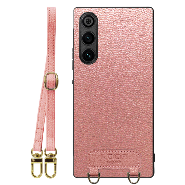 [ LOOF LUXURY-SHELL SHOULDER ] REDMAGIC 10 Air nubia ショルダーストラップ付き シンプルでスマート 本革 シェル型ケース ショルダー ストラップ スマホショルダー [ REDMAGIC 10 Air ]