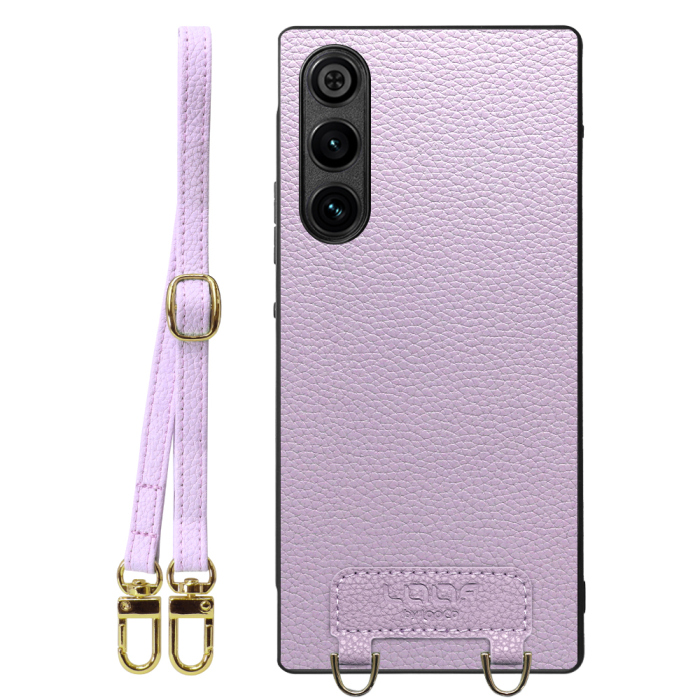 [ LOOF LUXURY-SHELL SHOULDER ] REDMAGIC 10 Air nubia ショルダーストラップ付き シンプルでスマート 本革 シェル型ケース ショルダー ストラップ スマホショルダー [ REDMAGIC 10 Air ]